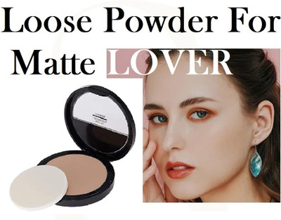 Aylily Matte Powder | Oil Control Compact Matte+Poreless  Compact(NATURAL Beige, 15 g)