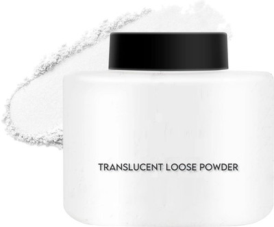 Arcanuy Non Oily Matte Look | Evens Out Complexion Loose Powder Compact(White, 40 g)