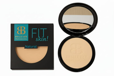 BOLT BEE Fit Me Shade 2-in-1 Beige Matte Compact Powder for Oily Skin. Compact(Natural, 20 g)