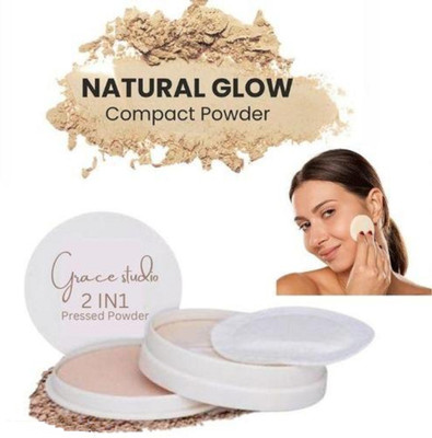 Sheny compact Powder 2 in 1 Compact Powder & Matte Finish  Compact(BEIGE, 16 g)