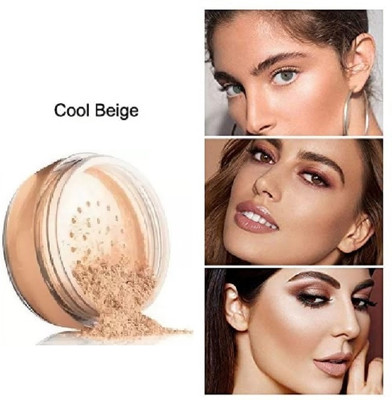 Aylily silky smooth finish sets makeup & ensures long lasting finish Compact(Light Beige, 15 g)