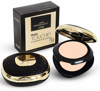 adbeni Imported Matte Touche Compact Powder | Oil-Control, Long-Lasting Matte Finish Compact(Shade-01, 20 g)