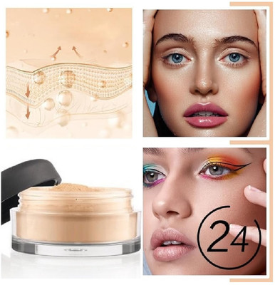 USBK Compact For ALL Type Of Soft Shiny Skin Compact Powder Compact(BEIGE, 15 g)