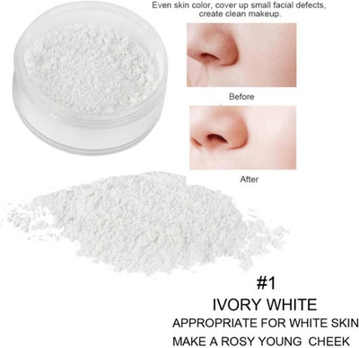 JANOST Mattifying Loose Powder Compact(WHITE, 30 g)