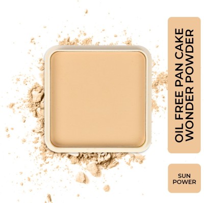 Half N Half Oil Free Pan Cake WONDER Powder CP-19-03 Sun Powder Compact(Sun Powder, 15 g)