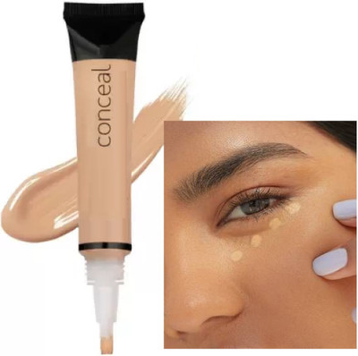 AFARAXIA Full Coverage Concealer Long Lasting & Waterproof Compact(Beige, 8 g)