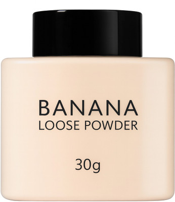 LIpaboma Banana Loose Mattifying Powder Make Up Premium Quality  Compact(Beige, 30 g)