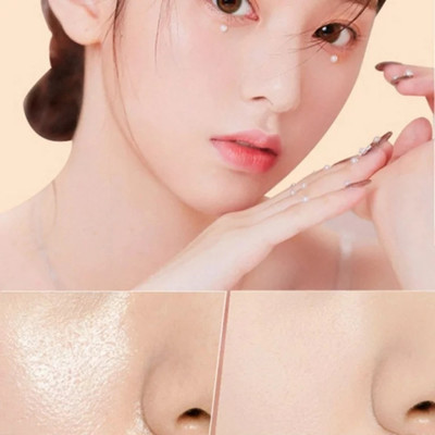 MYEONG 5 in 1 Multi Shade Weightless Stay Matte Finish Compact Powder Compact(BEIGE, 50 g)