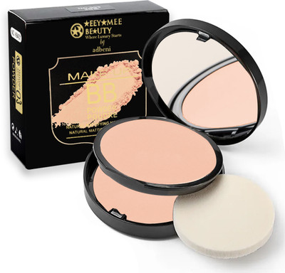 adbeni BB Compact Powder | Natural Matte Hydrant & Moisturizing | Buildable Coverage Compact(Shade-03, 20 g)