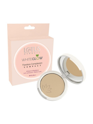 LOTUS Herbals WhiteGlow Flawless Complexion Compact WG C3 Compact(CARAMEL, 10 g)