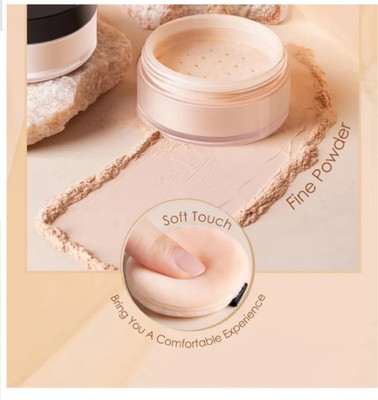 Luipui SOFT MATTE FINISH COMPACT LOOSE POWDER Compact(BEIGE, 30 g)