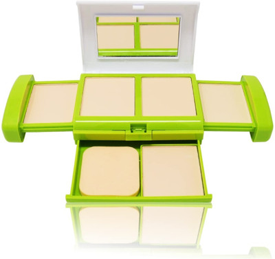 Emijun 5 IN 1 GREEN TEA COMPACT POWDER Compact(multi color, 40 g)