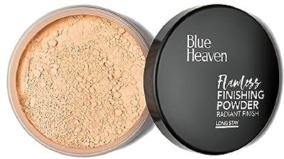 BLUE HEAVEN Flawless Finishing Powder Compact 7.50gm Compact(Dark Tan, 7.5 g)