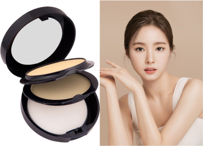 ADJD 2 In 1 HD Compact Powder Suitable For All Compact(Natural, 23 g)