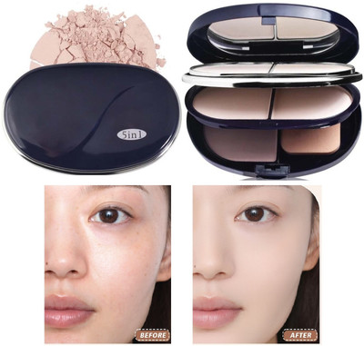 MYEONG 5 in 1 Loose Face compact Powder For Dry & Oily Skin Compact(MULTI-COLOR, 50 g)