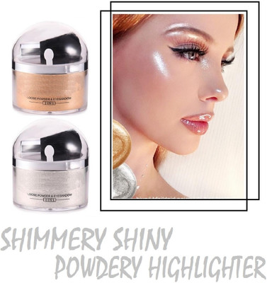 tanvi27 PERFECT MAKE UP LOOK LONG LASTING COMPACT LOOSE POWDER SHIMMER Compact(MULTI COLOR, 30 g)