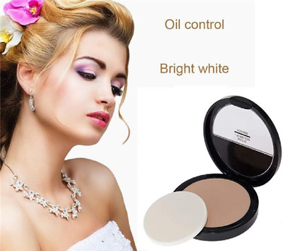 Aylily Matte Finish Makeup Effect for Long Oil Control  Compact(Natural BEIGE, 30 g)