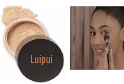 Luipui best makeup setting loose powder pack of 1 Compact(beige, 15 g)