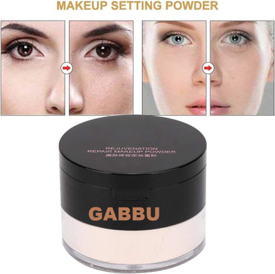 GABBU Matte Finish Compact 2-in-1 Loose Powder Compact(beige, 15 g)