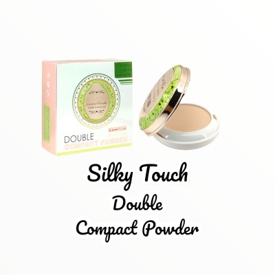 maliao Silky Touch Double Compact Powder OIL CONTROL SPF 25 ads** Compact(Beige, 21 g)