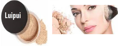 Luipui beige color loose powder in matte pack of 1 Compact(beige, 15 g)