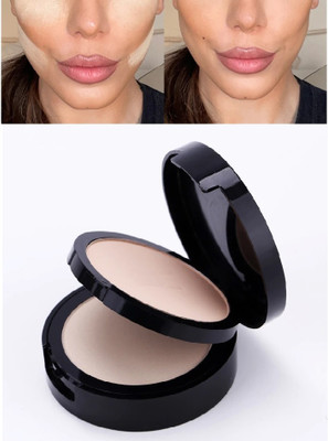 Herrlich BEST LONG LASTING MAKEUP SETTING 2 IN 1 COMPACT Compact(BEIGE, 18 g)