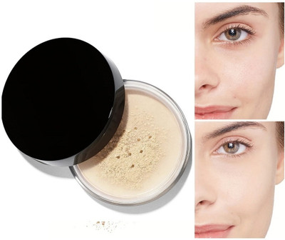 Luster Shine Setting Powder Minimizes Pores and Fine Lines Compact(Ivory, 30 g)