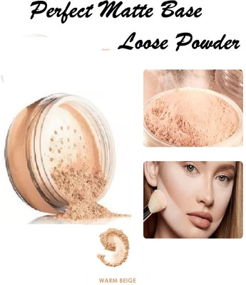 Aylily Professional Flawless Matte HD Finishing Loose Compact Powder Compact(beige, 15 g)