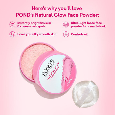POND's Compact powder pink glow 25g Compact(pink, 25 g)