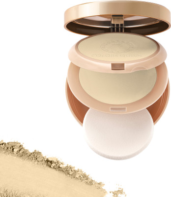 COLORS QUEEN Brightness 2 in 1 Oil Control Compact(Ivory, 20 g)
