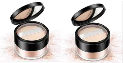 HUZURLU Best Setting Powders to Make Your Makeup Last All Day Compact(beige, 20 g)