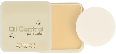 MYEONG Mattifying Weightless Matte Finish Pan Cake  Compact(Natural Honey, 15 g)