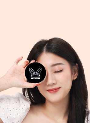 USBK Loose powders luminous, silky and even finish Compact(LIGHT BEIGE, 15 g)