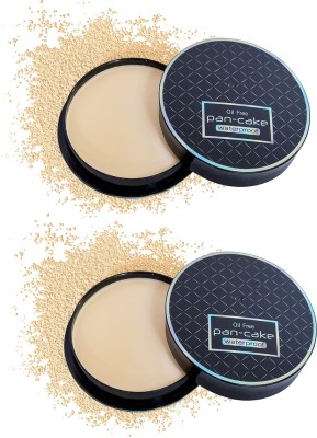 ADJD Beige Pan Cake Compact Oil Control Waterproof Compact(Beige, 30 g)