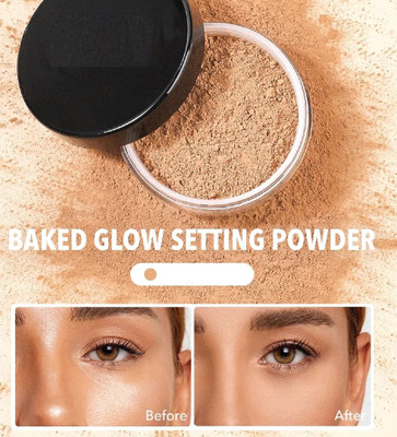 Vyomiris Loose powder Makeup Creates Soft Focus Effect Compact(BEIGE, 15 g)