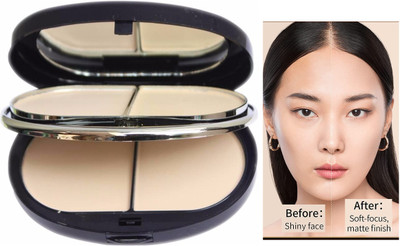ADJD MATTE + SHIMMER NORMAL TO OILY SKIN GOOD FOR FACE COMPACT Compact(Beige, 20 g)