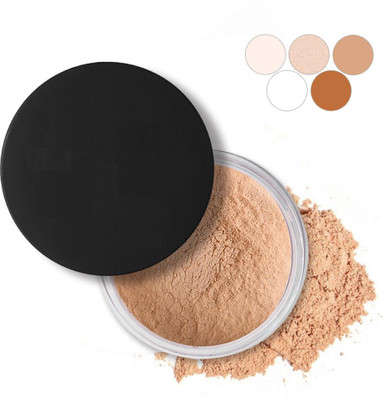 KAIASHA NATURAL FILL PORES MATTE FULL FACE COVERAGE OIL FREE FINE LOOSE MAKEUP Compact(BEIGE, 10 g)