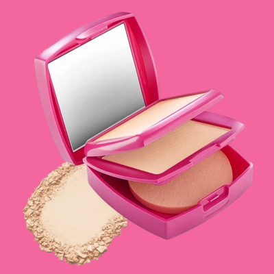 Sheny High Definition 2 in 1 Powder Compact (Natural, 12 g) Compact(BEIGE, 12 g)