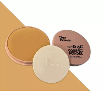 BLUE HEAVEN Compact Powder Matte Effect - Vanilla Compact(Fair, 10 g)