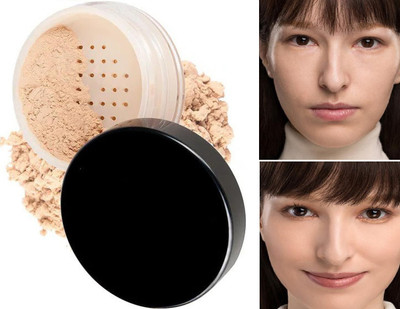GFSU - GO FOR SOMETHING UNIQUE High Definition Ultra Fine Matte Loose Powder  Compact(LIGHT BEIGE, 12 g)