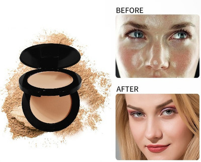 SEUNG Sweat Proof 2 IN 1 PRESSED MATTE & SHIMMER WATER PROOF COMPACT POWDER  Compact(IVORY, 25 g)