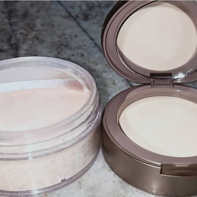 AEPRUY High Definition Translucent Powder Natural Matte Coverage with Puff  Compact(Banana, 22 ml)