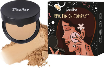 Dazller Epic Compact Powd Compact(Cocoa, 12 g)