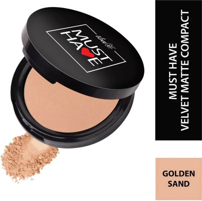 Iba Must Have Velvet Matte Pressed Compact Powder - Compact(Golden Sand, 9 g)