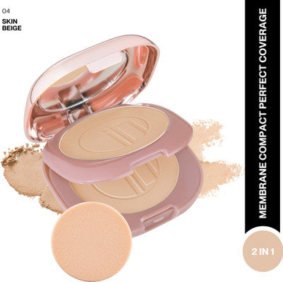 INOUR Membrane Perfect Coverage 2 In 1 Compact(Skin Beige, 20 g)