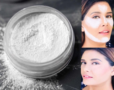 manasona SMOOTH TOUCH MATTE FINISH WATER PROF WHITE LOOSE POWDER Compact(WHITE, 8 g)