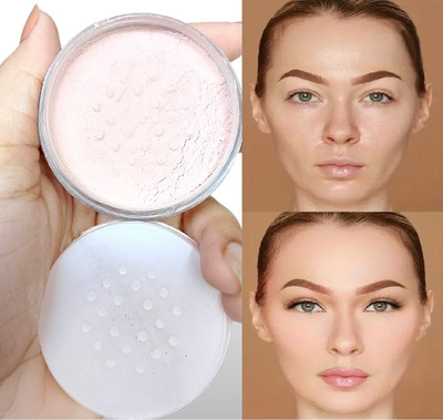YAWI Perfect Make Up Setting Powder |Provides Long-lasting Coverage |Reduces Shine Compact(Soft Ivory, 15 g)