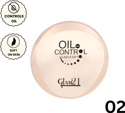 Glam21 OIL-CONTROL SOFT & SLEEK IT RADIENT CARE CORRECTION FINISH Compact(Shade 02, 20 g)
