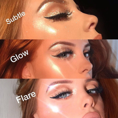 REIMICHI Illuminater Face Glow or Brighten Gold Shimmer For Professional Look  Highlighter(GOLD)