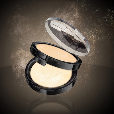 BLUEMERMAID New 2 in 1 makeup compact setting powder sweat proof Compact(BEIGE, 19 g)